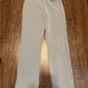 lululemon athletica Belgian Blue Gray Straight Leg Softstreme Pants NWT